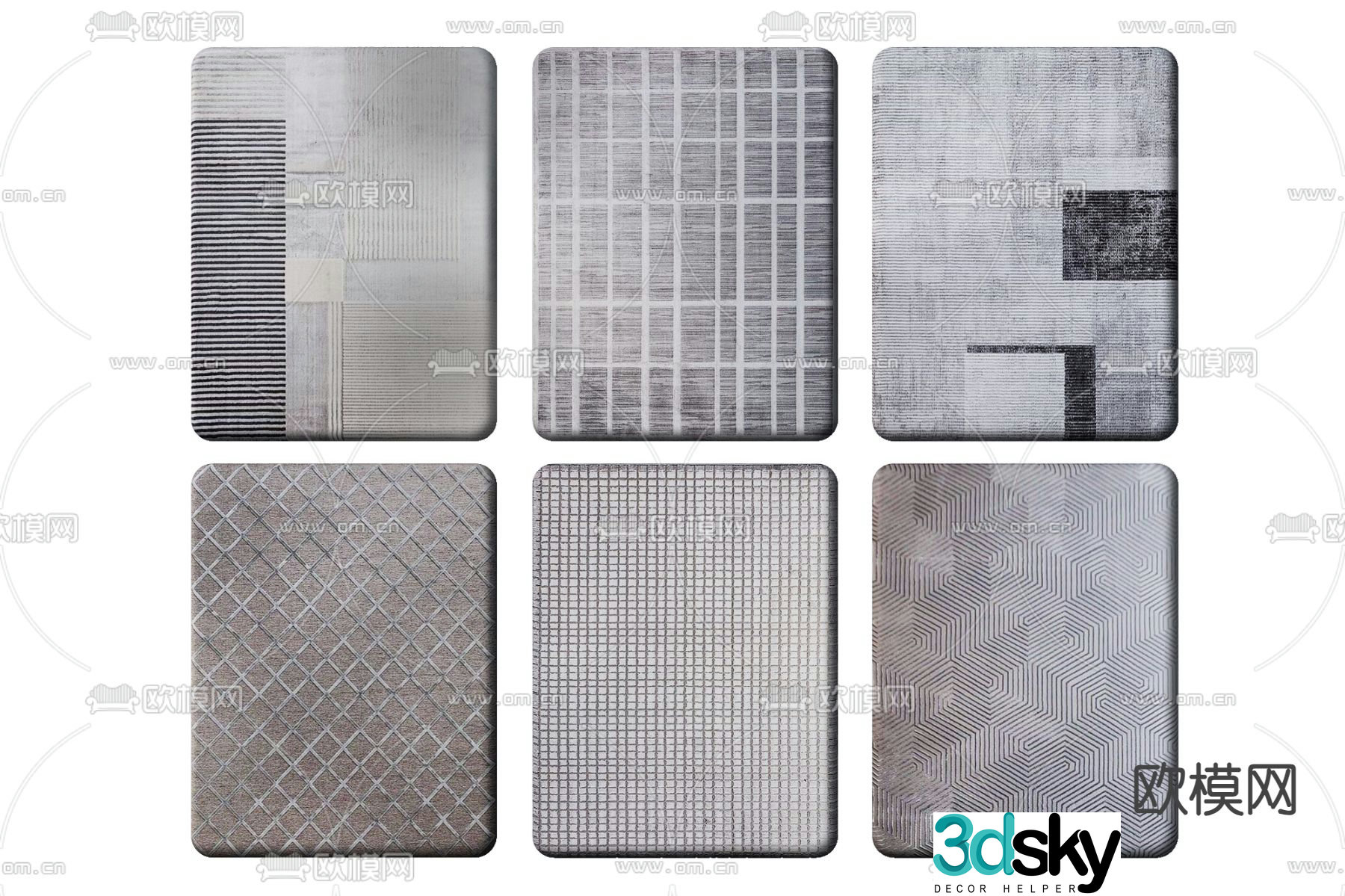 Carpet Square Carpet 3d Model