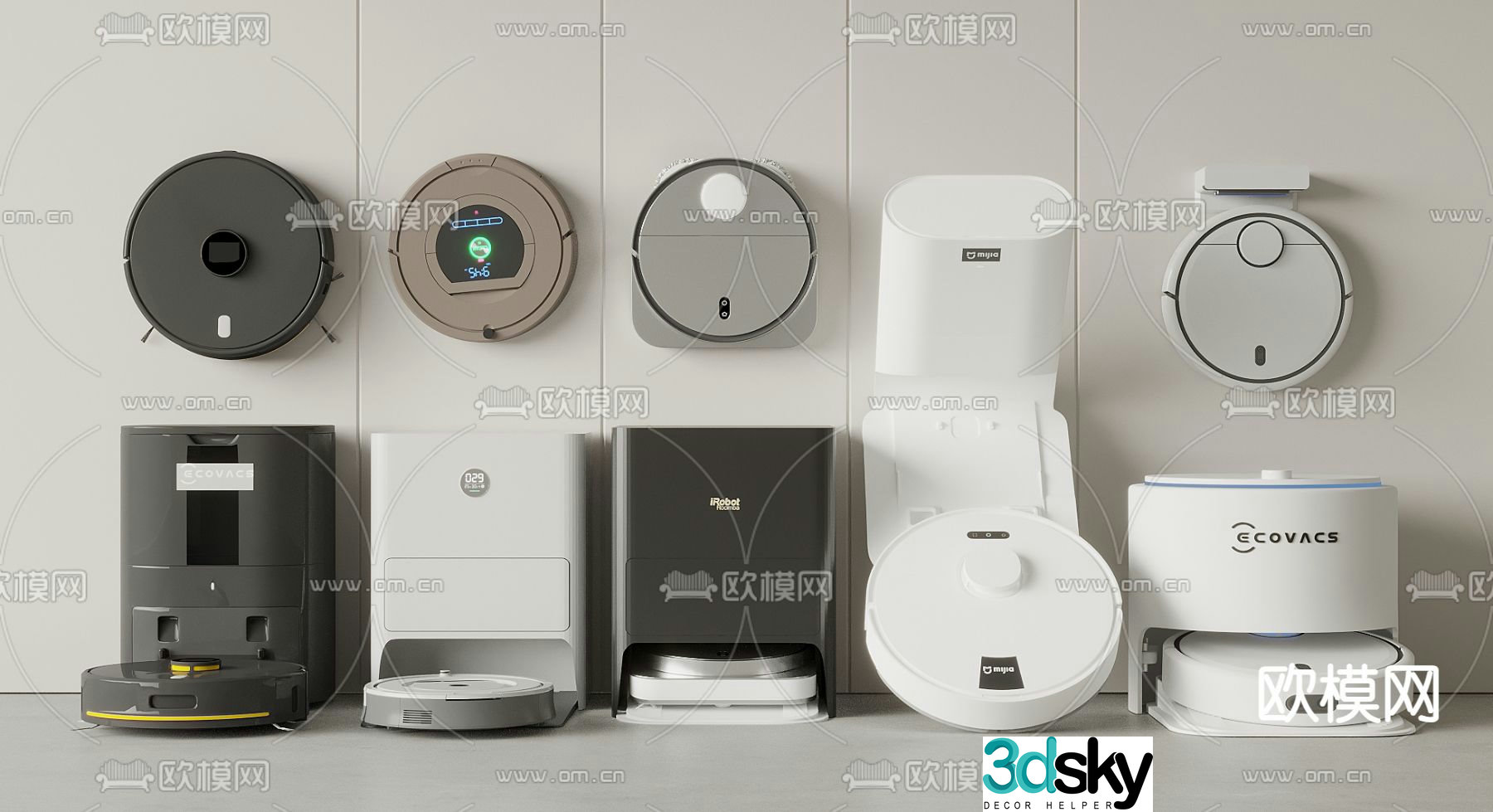 Sweeping robot sweeping machine 3d model