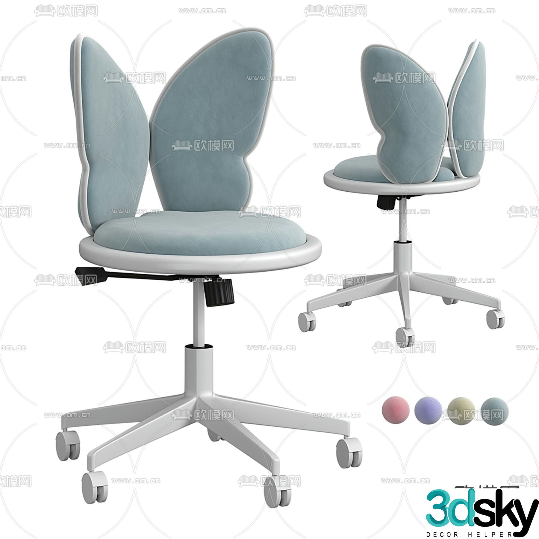 Children’s chair elf chair 3d model