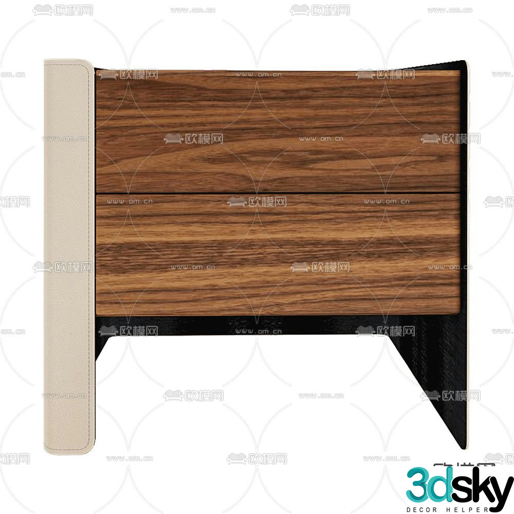 Angel Cerda bedside table 3d model