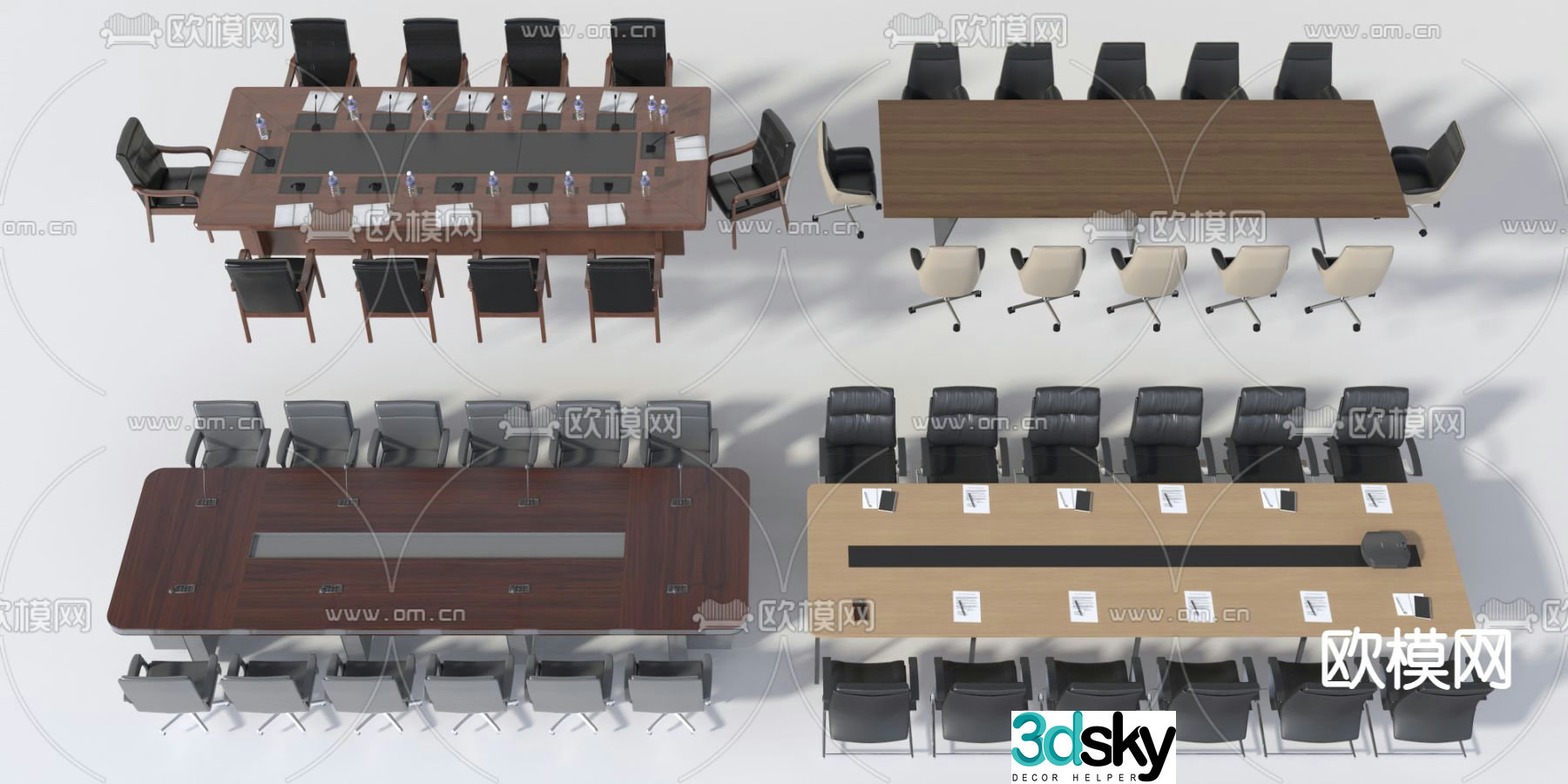 conference table conference table 3d model