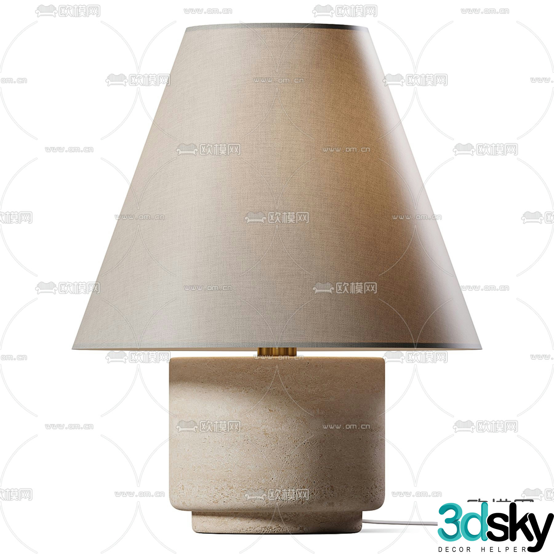 Wasabi Fengteng lamp 3d model