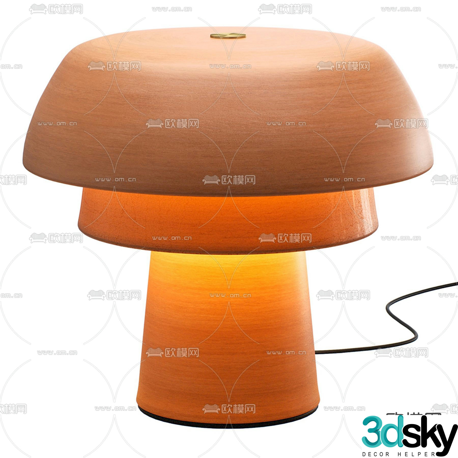 Italy MEZZO desk lamp 3d model