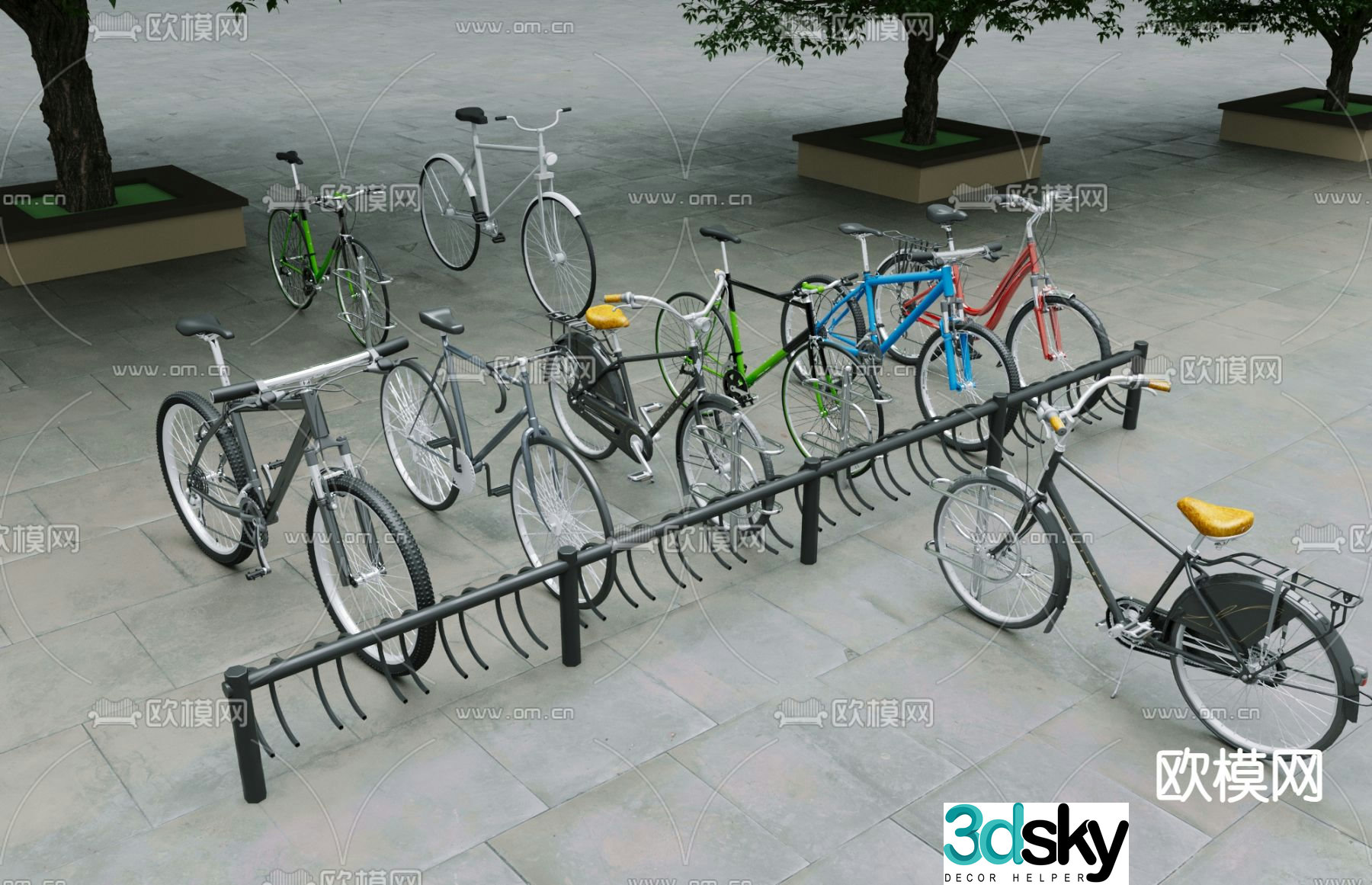 bicycle bicycle 3d model
