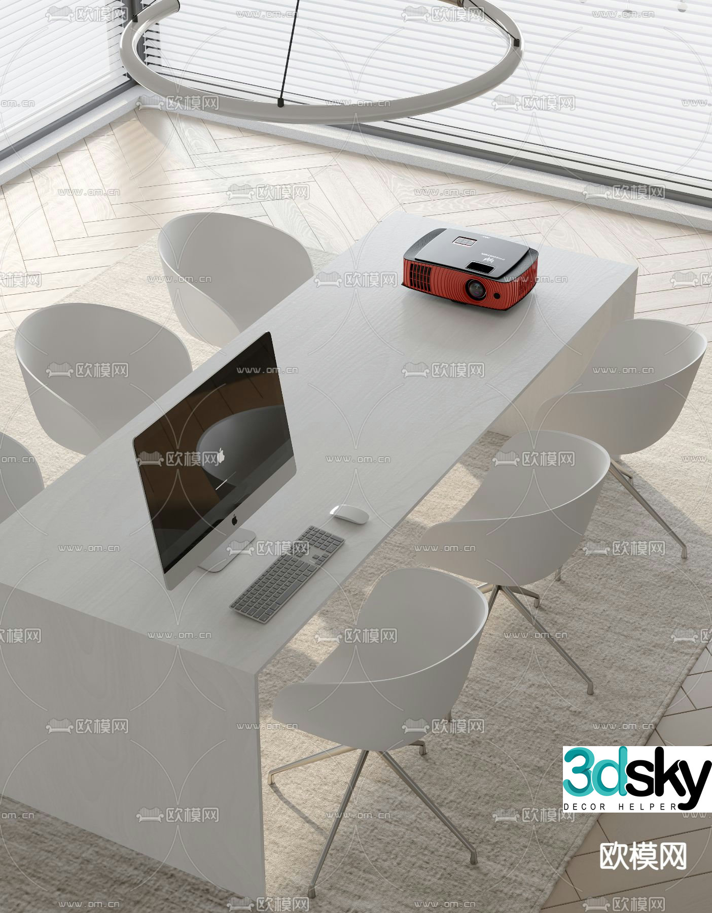 conference table conference table 3d model