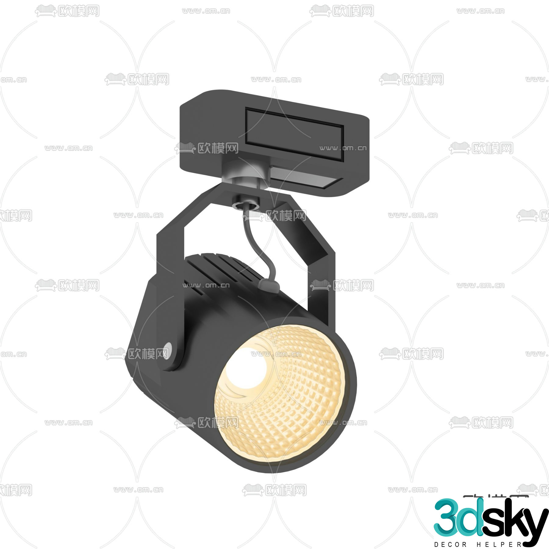 Downlight spotlight 3d model
