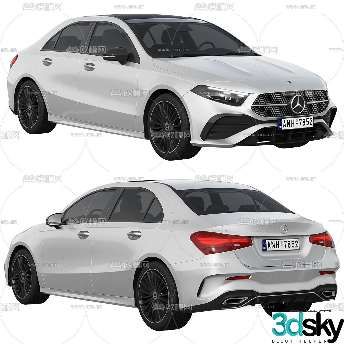Mercedes Benz car 3d model