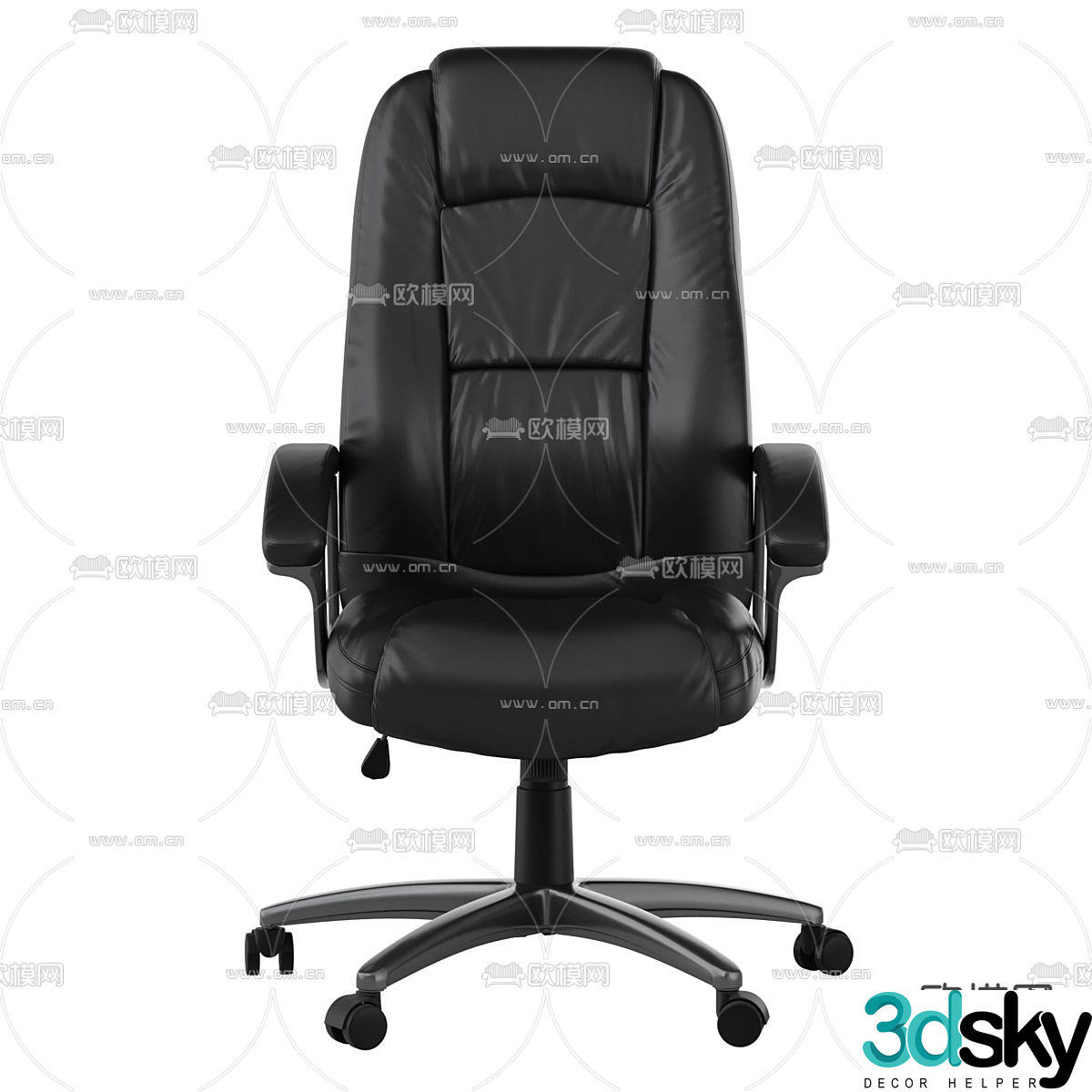 Office chair computer chair boss chair 3d model