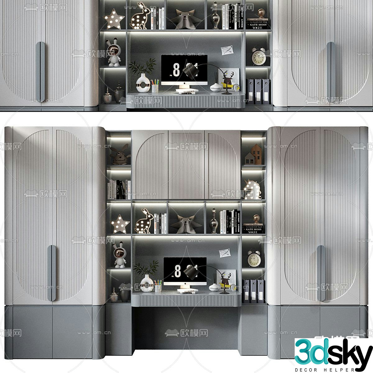 Children’s wardrobe 3d model