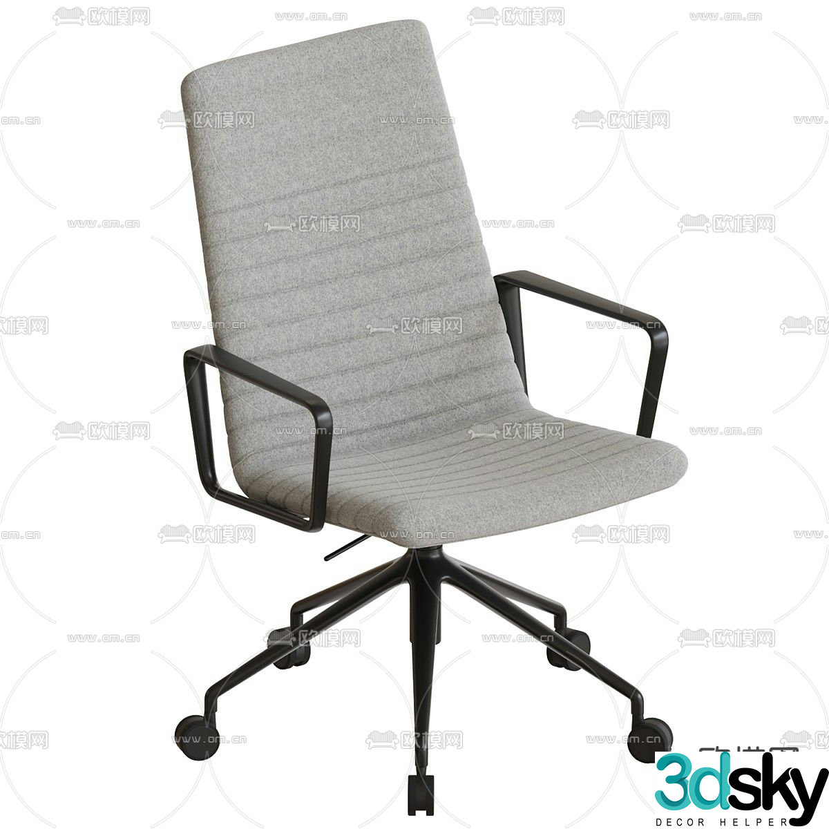 Office chair conference chair 3d model