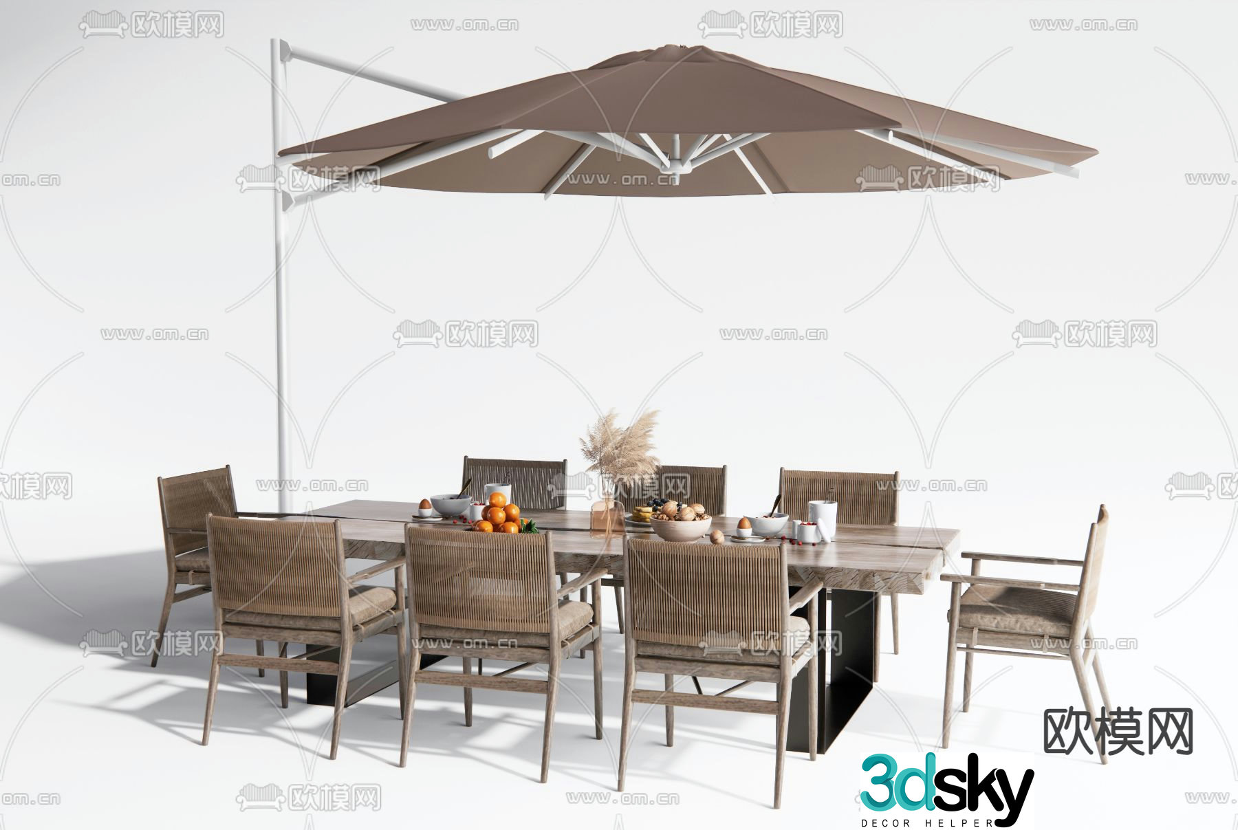 Outdoor tables and chairs camping tables and chairs 3d model