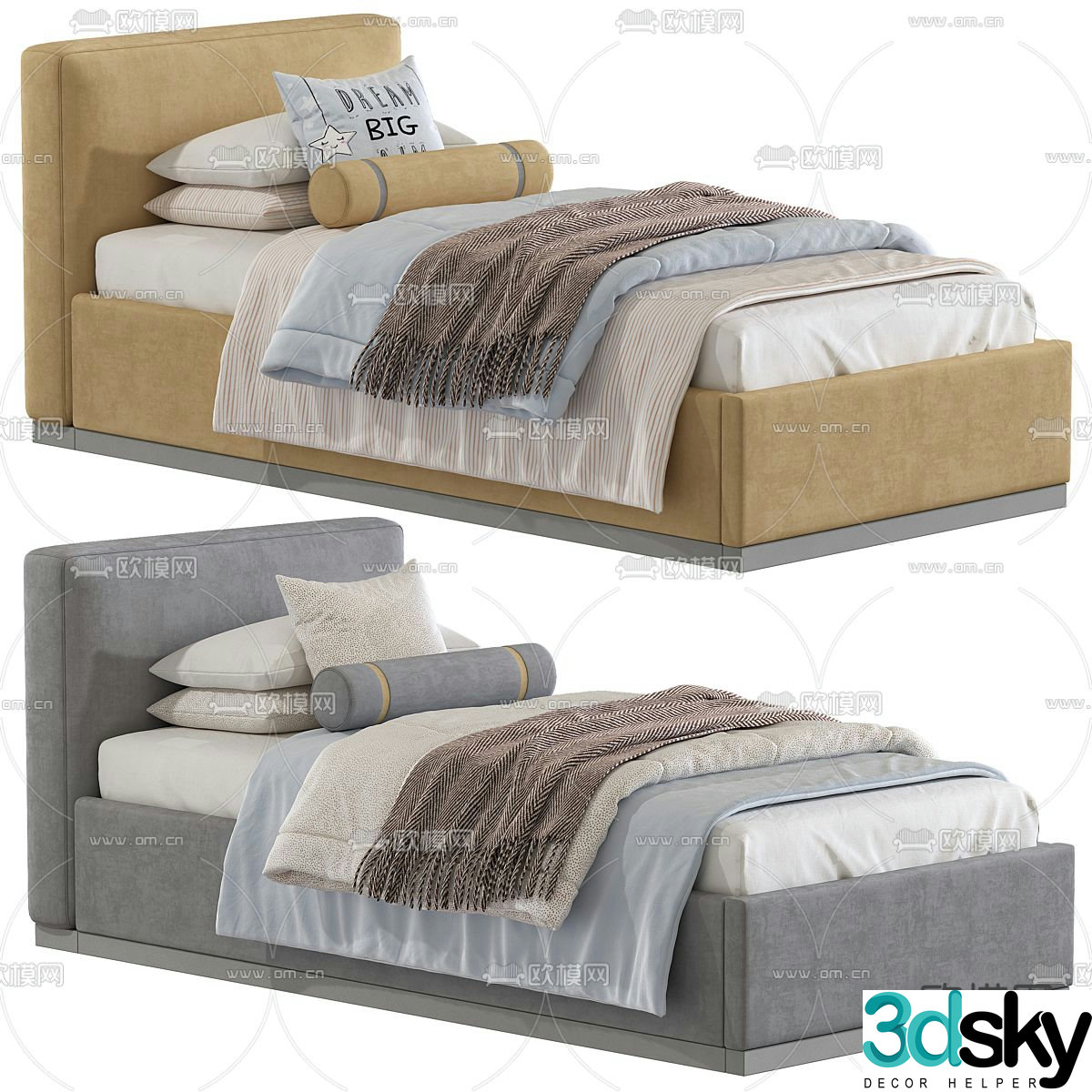 Children’s bed 3d model