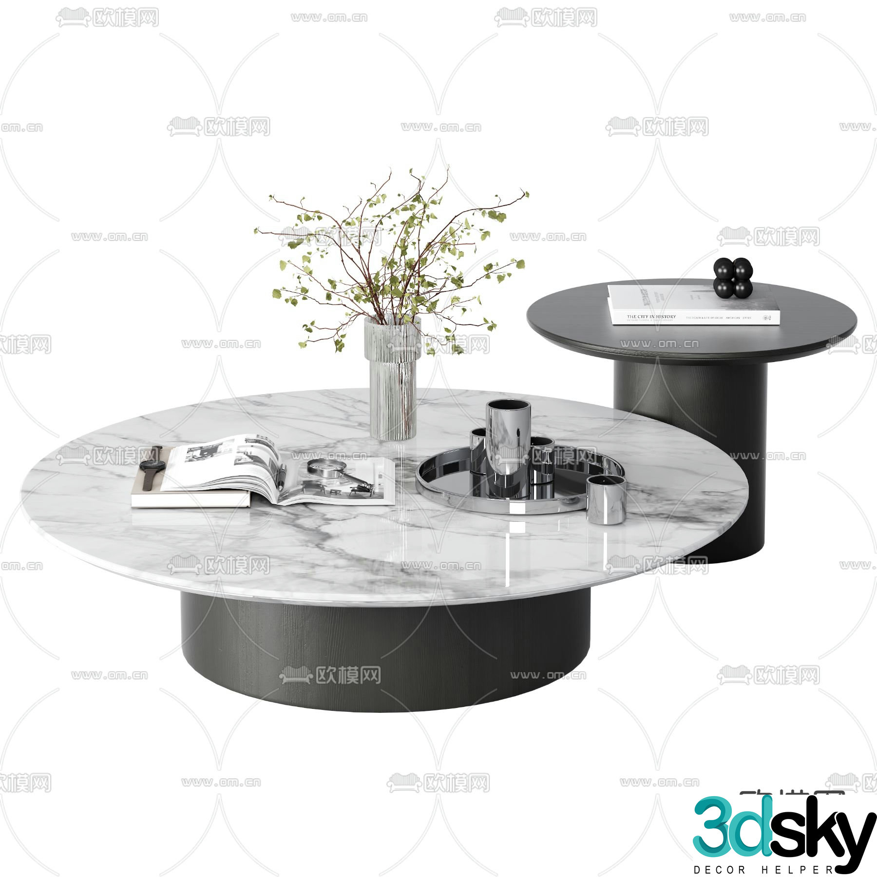3D model of mother-in-law coffee table