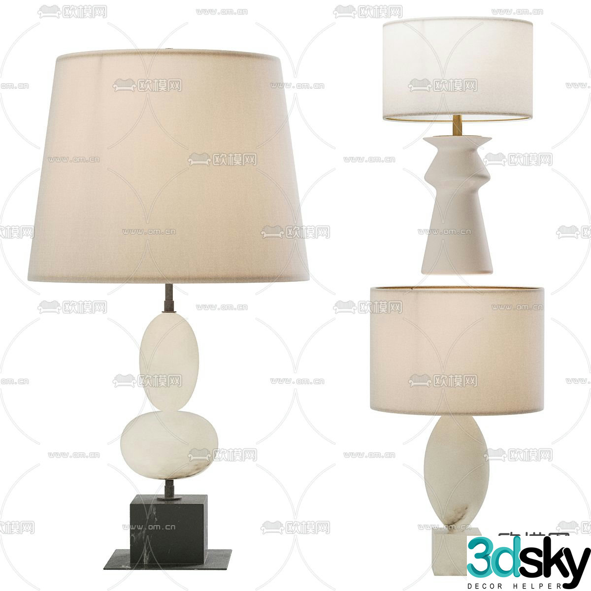 desk lamp 3d model
