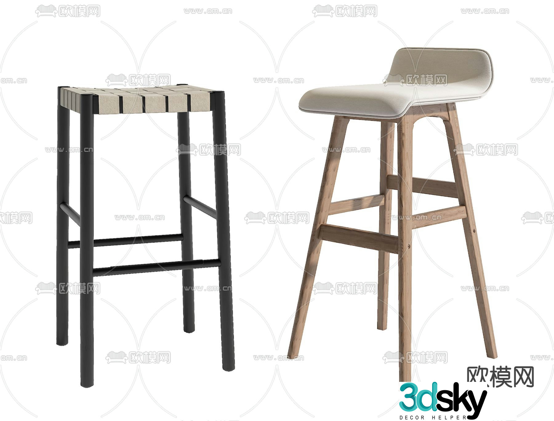 Bar chair Bar stool Bar stool 3d model