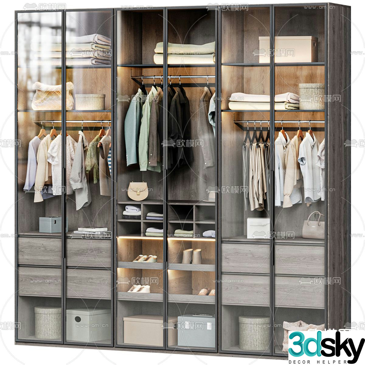 Wardrobe Wardrobe 3d model