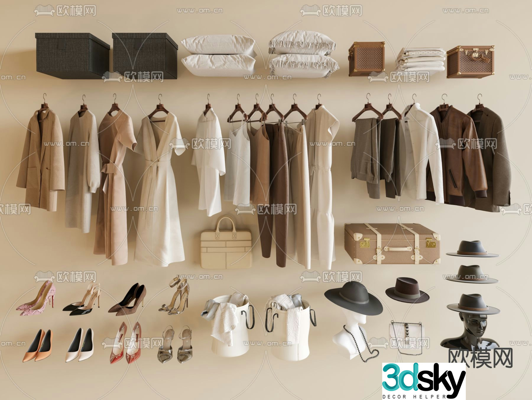 Clothing Clothing Shoes and Hats Clothing 3d Model