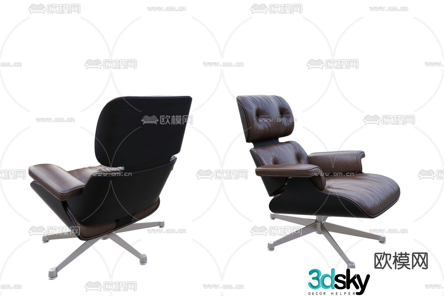 Office chair executive chair 3d model