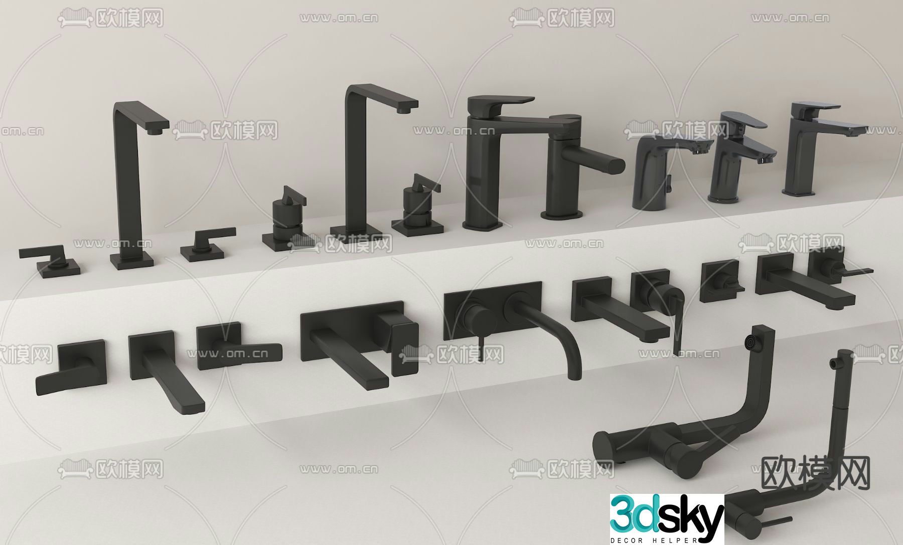 faucet 3d model