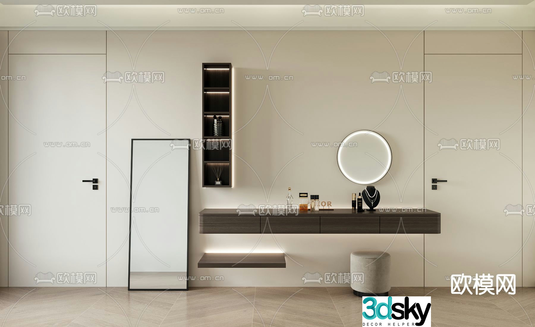 Dressing table dressing table 3d model