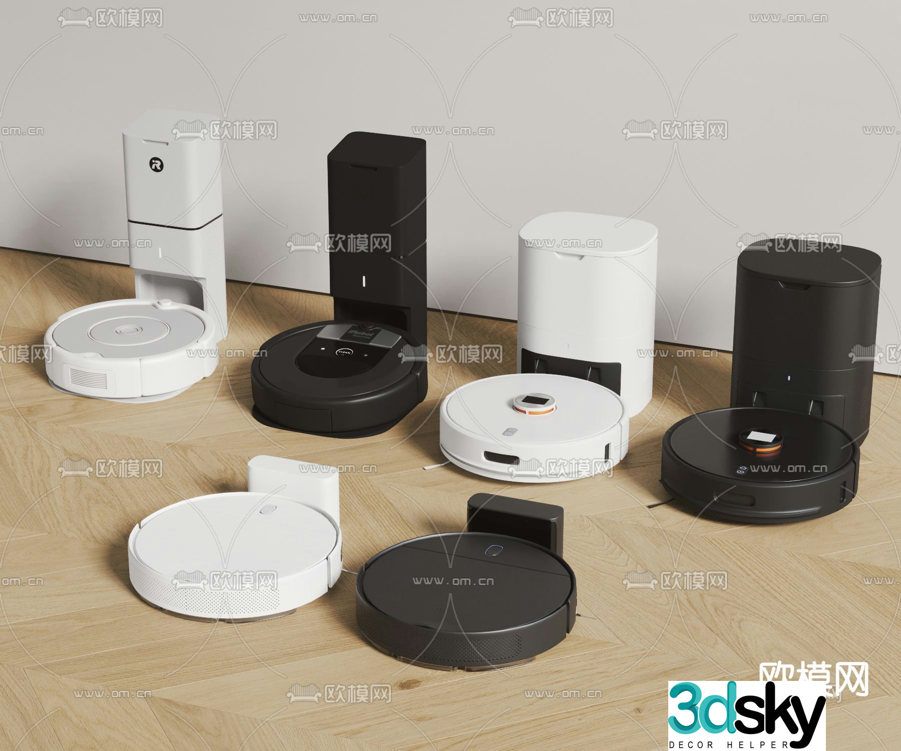 Sweeping robot sweeping machine 3d model