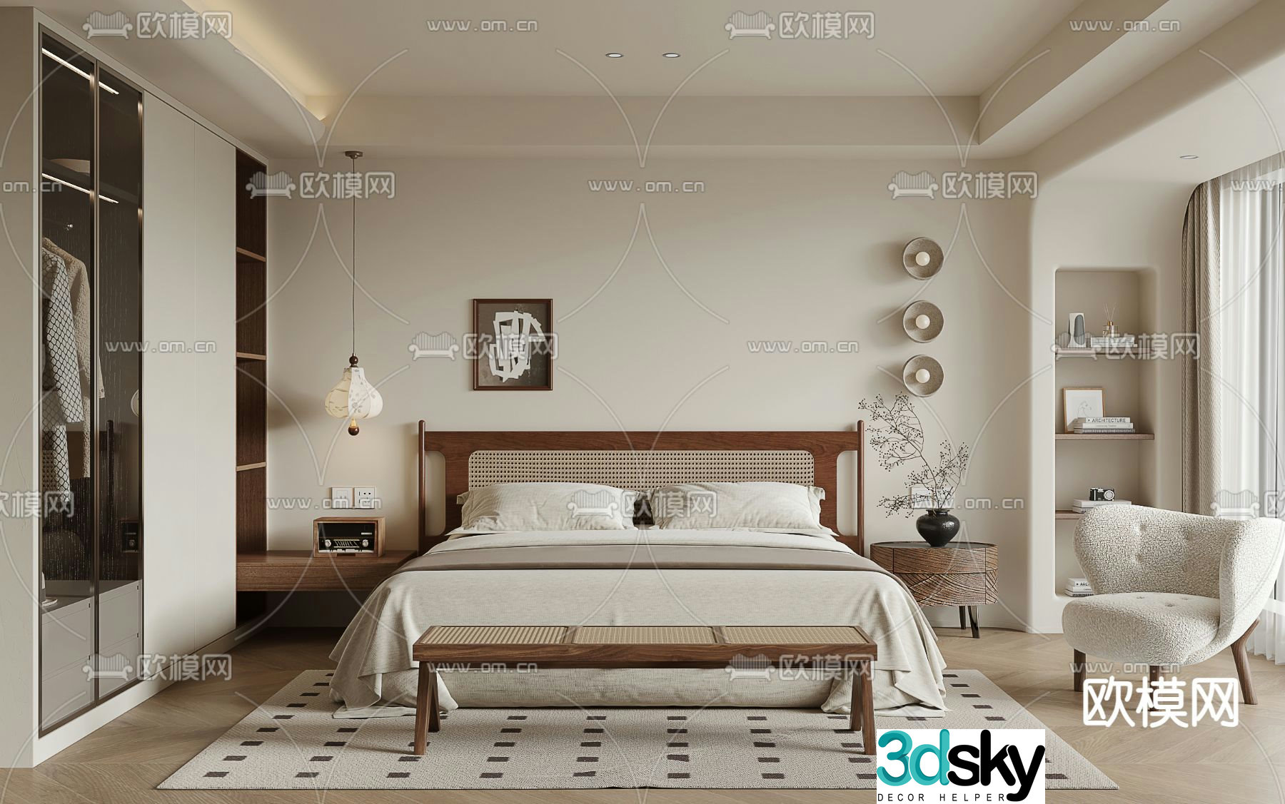 Wasabi Bedroom Master Bedroom Master Room 3D Model