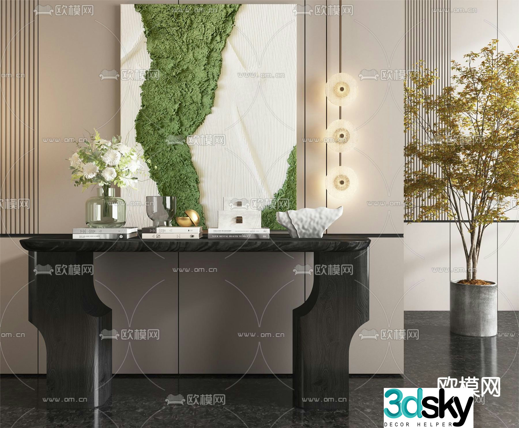 Modern Duanjingdai 3D model