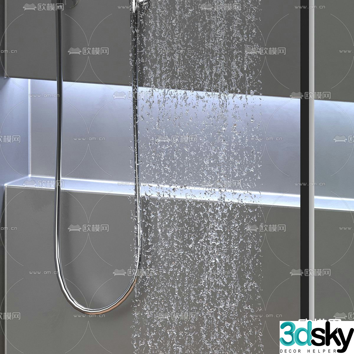 Shower shower 3d model