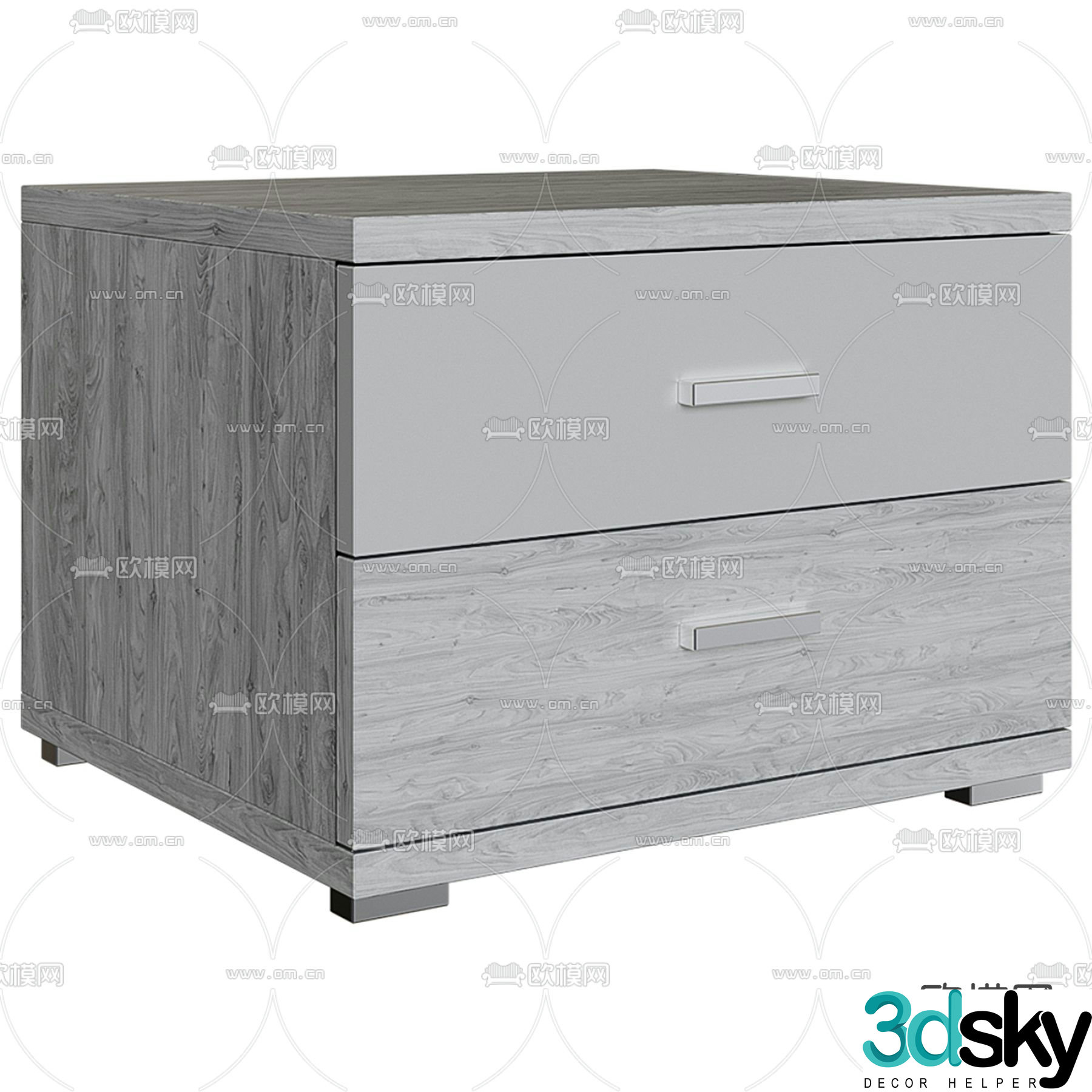 bedside table 3d model