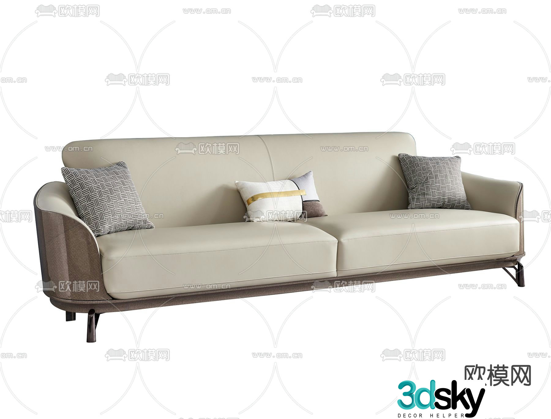 Italian love sofa 3d model