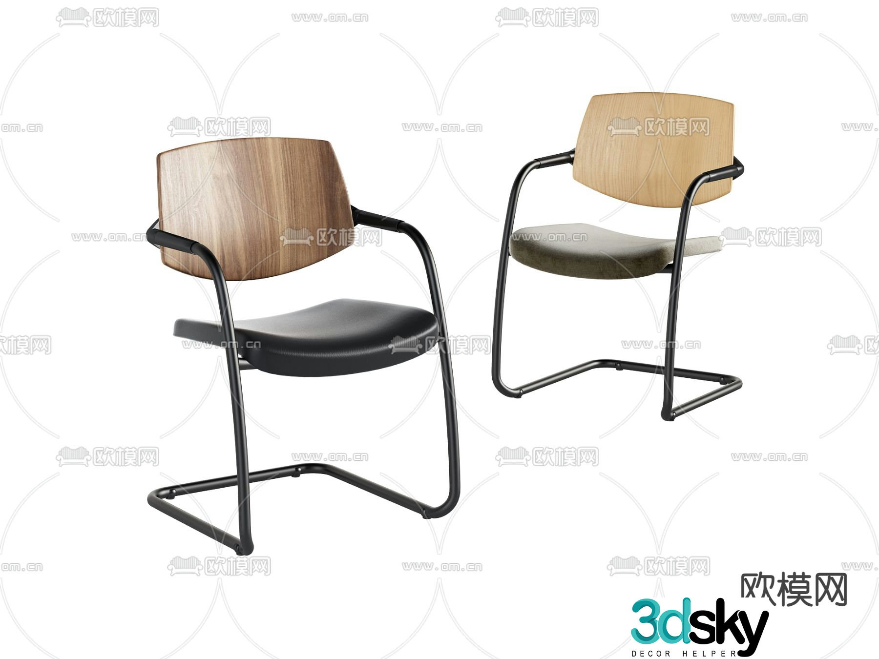 Office chair office chair conference chair 3d model