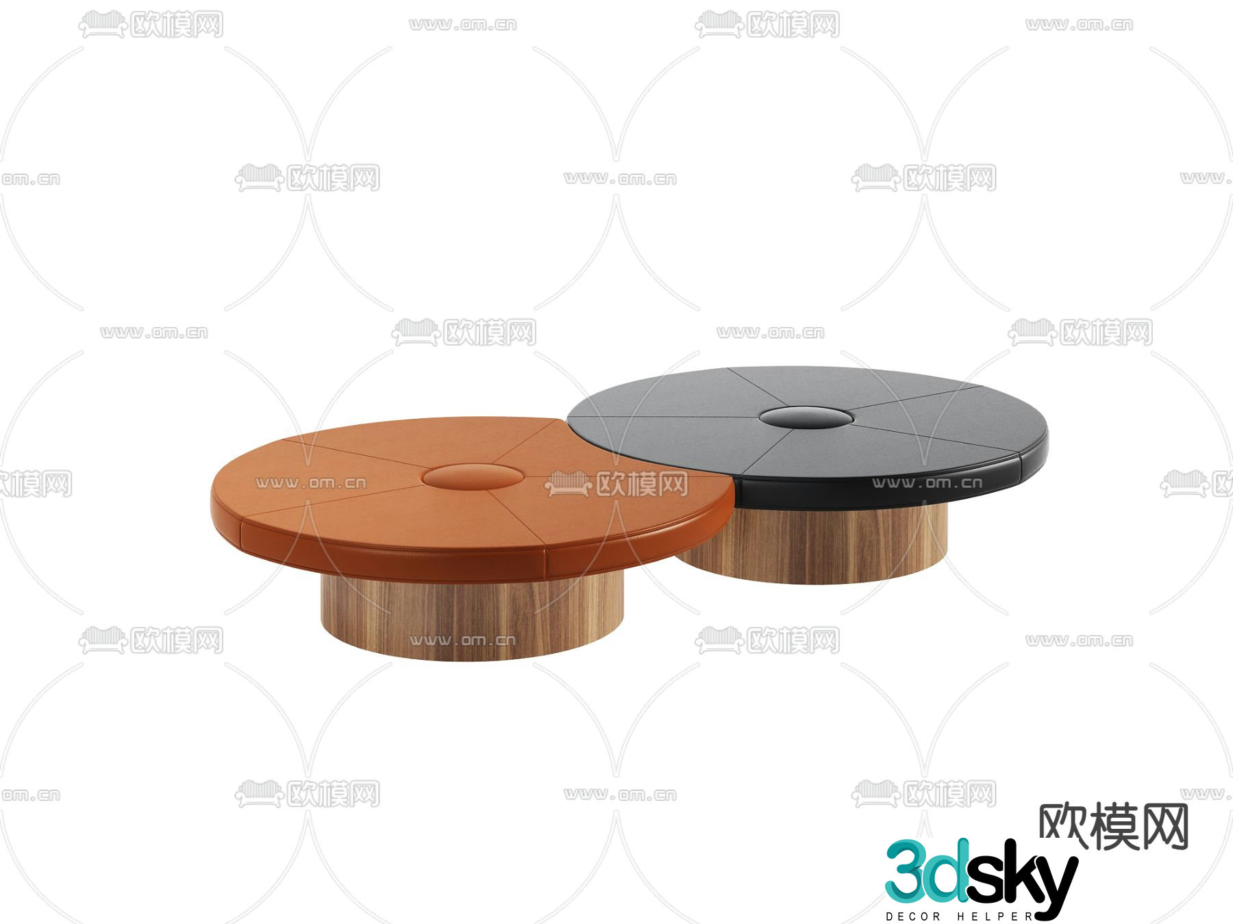 3D model of mother and child coffee table