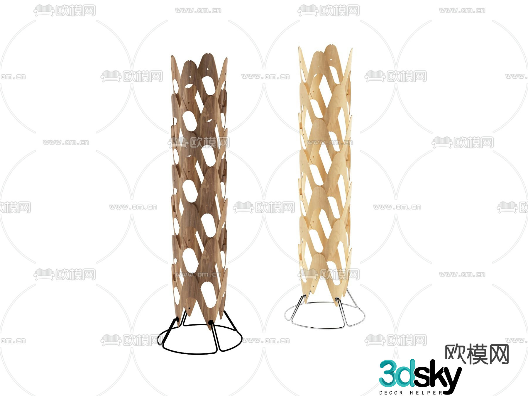 Modern hanger 3d model