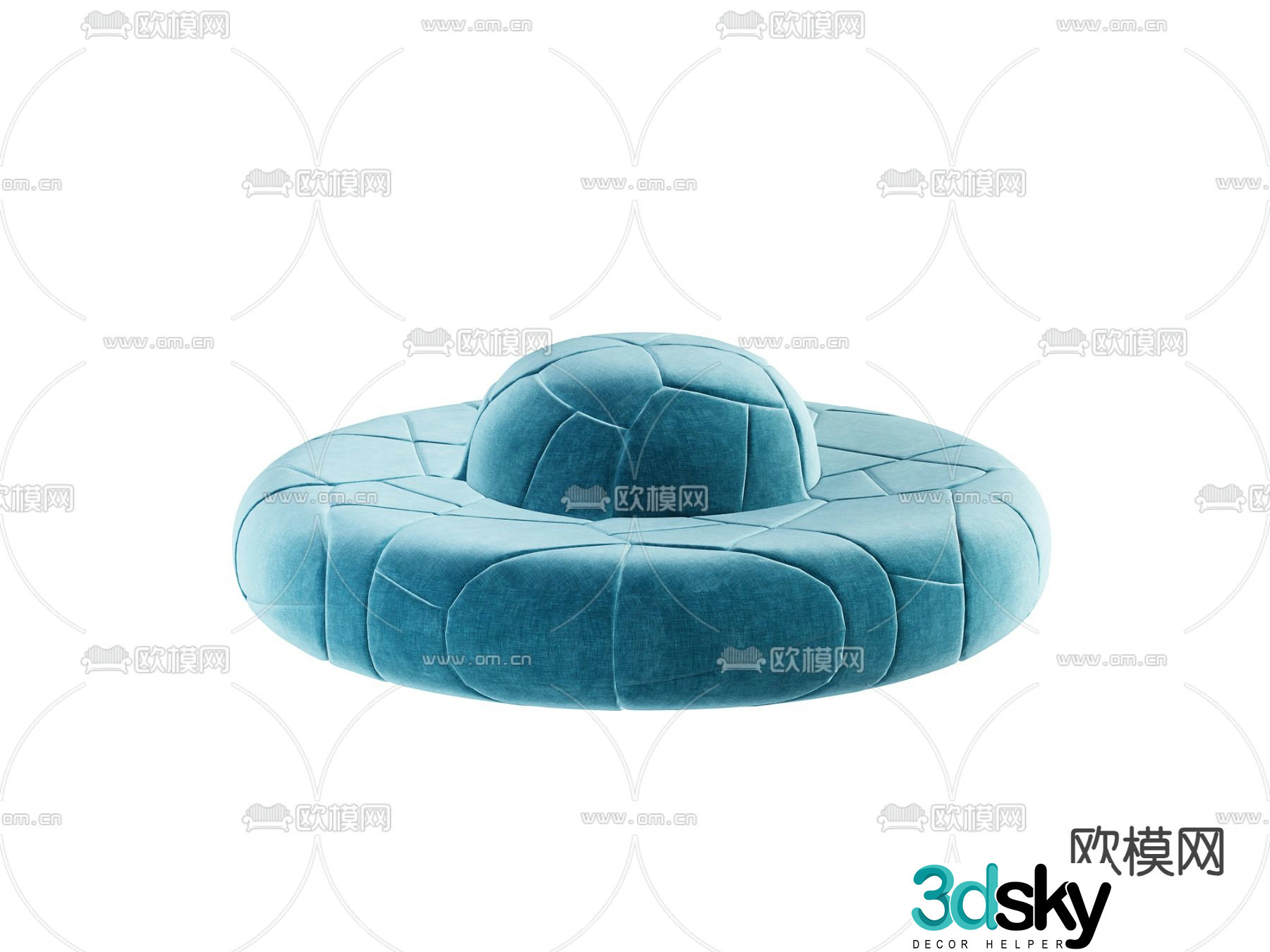 Casual sofa UFO sofa 3d model
