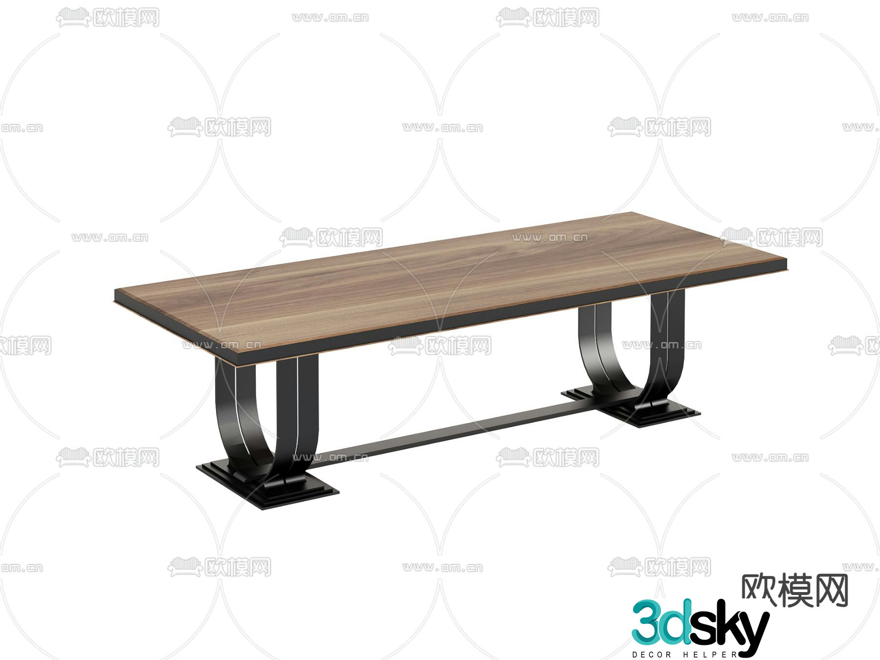 3d model of bar dining table