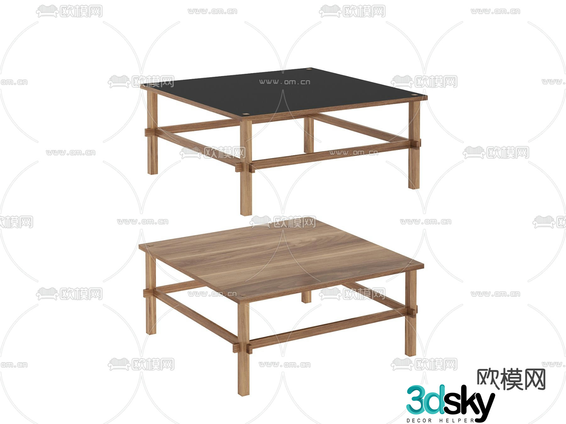 Wasabi coffee table 3D model