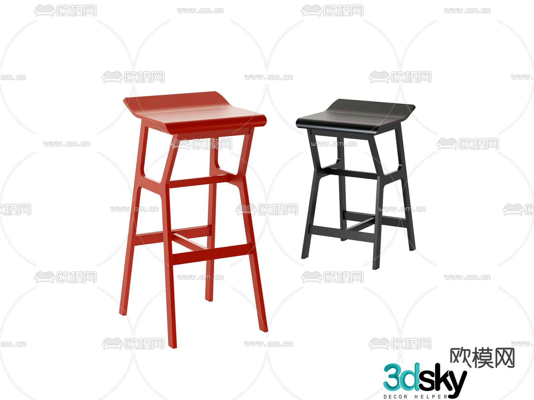 Bar chair Bar stool Bar stool 3d model