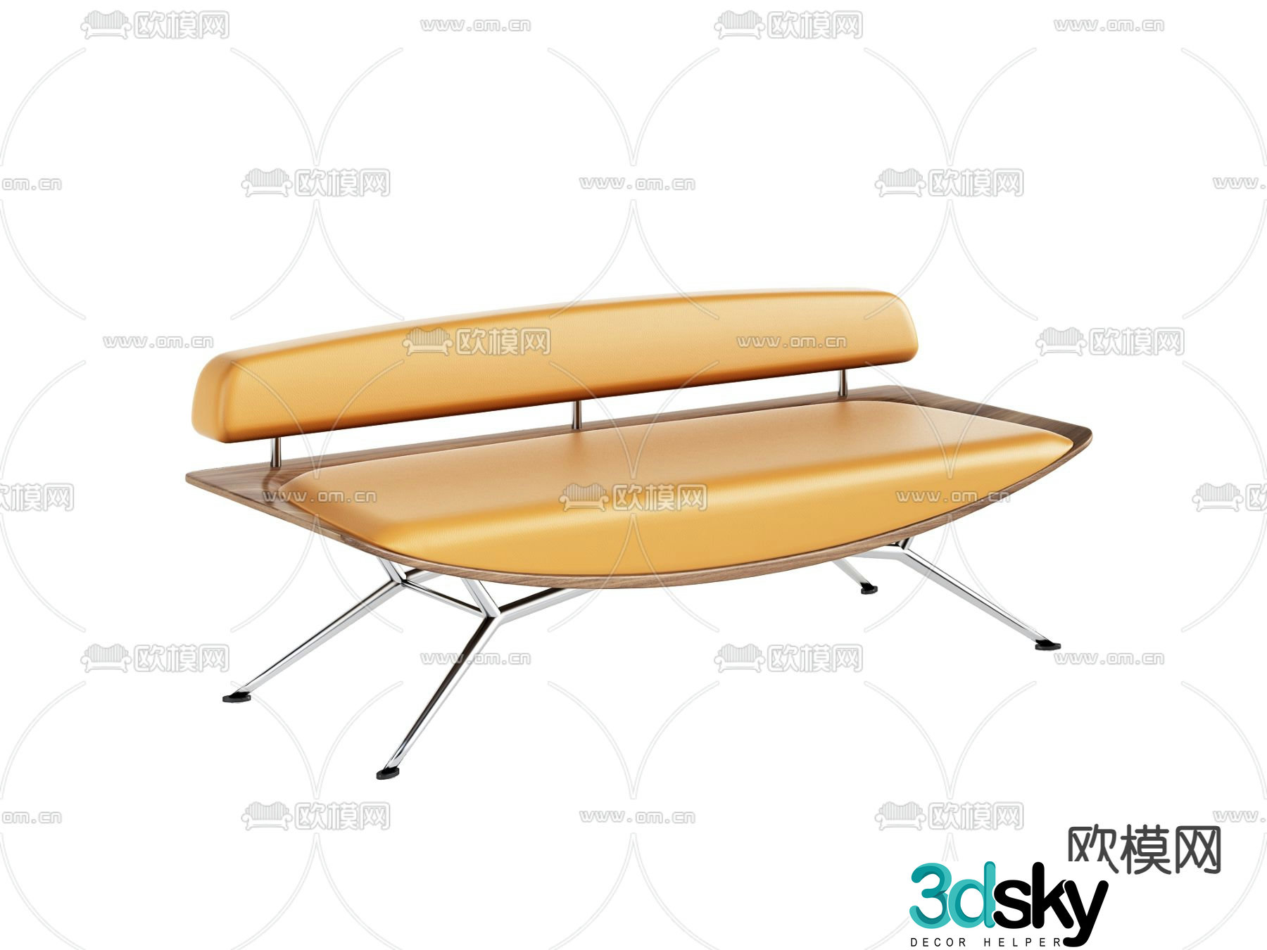 Multiplayer sofa 3d model