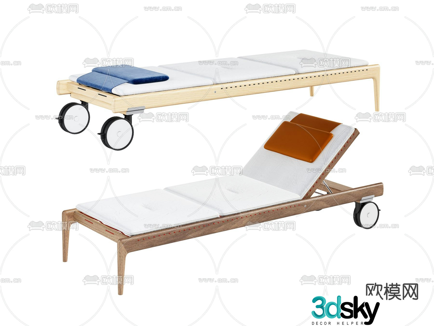 Modern lounge chair 3d model