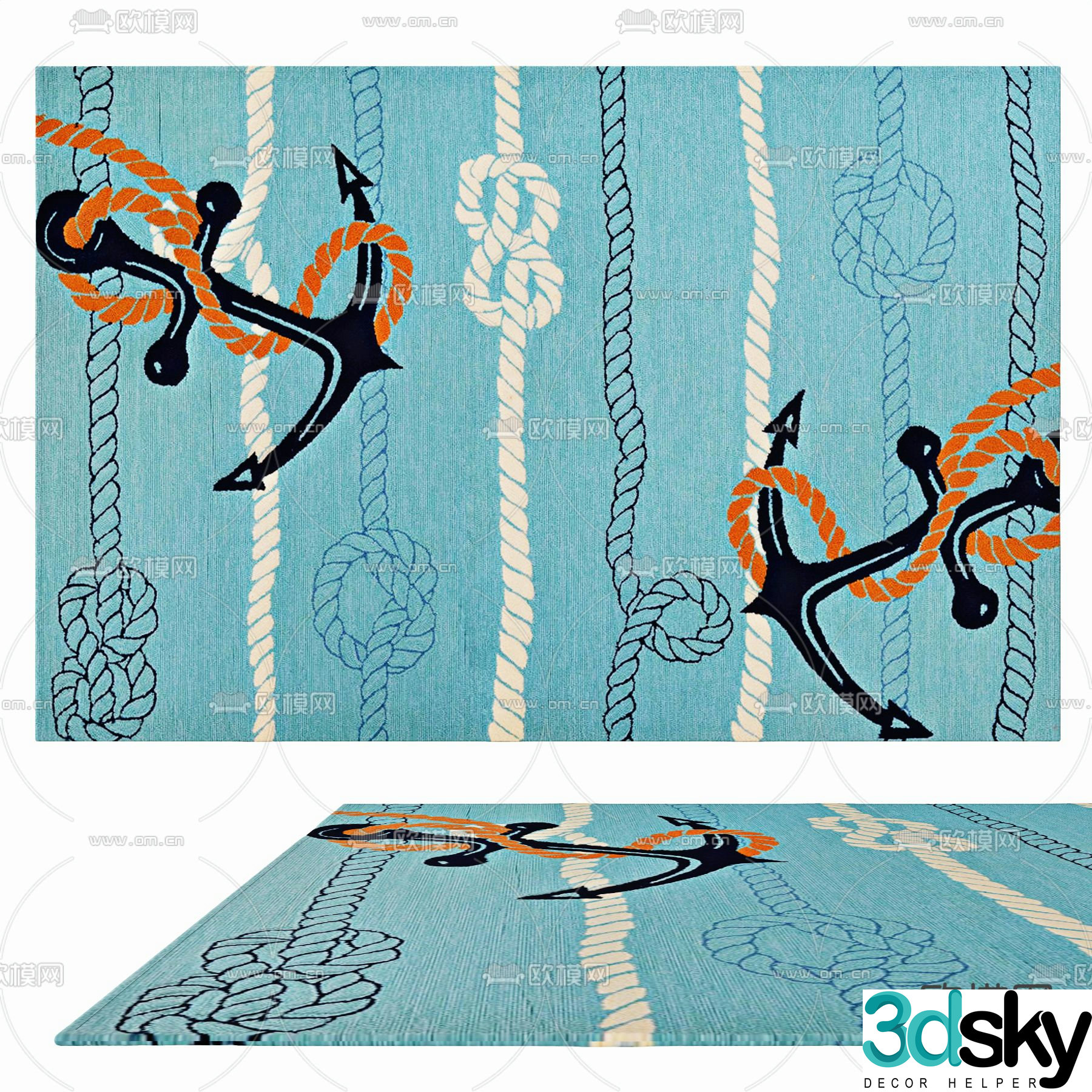 Children’s carpet 3d model