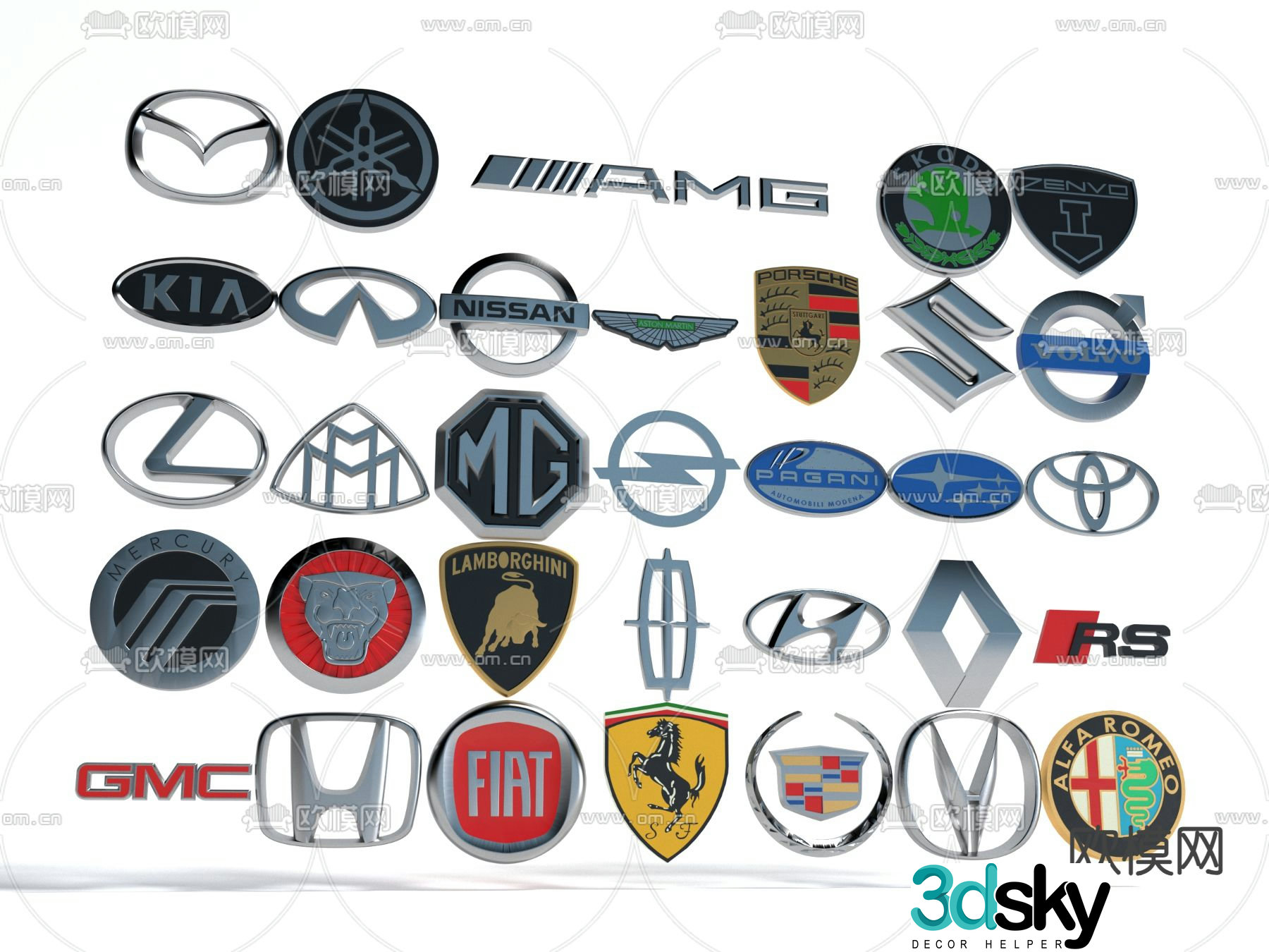 LOGO logo brand logo brand badge 3d model
