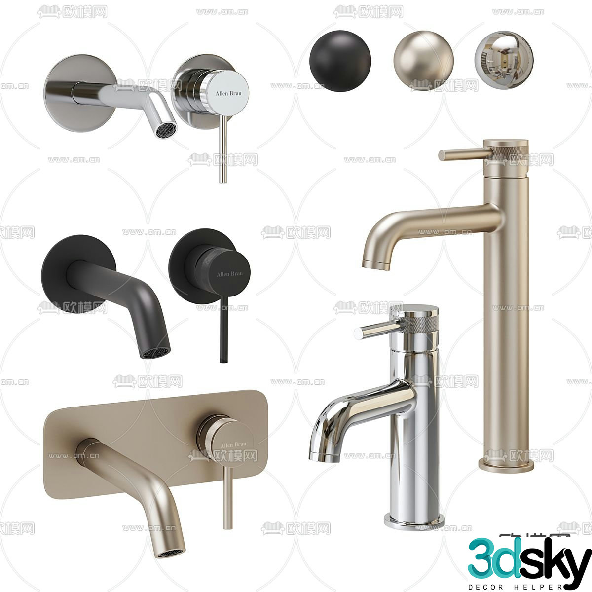Faucet 3D model