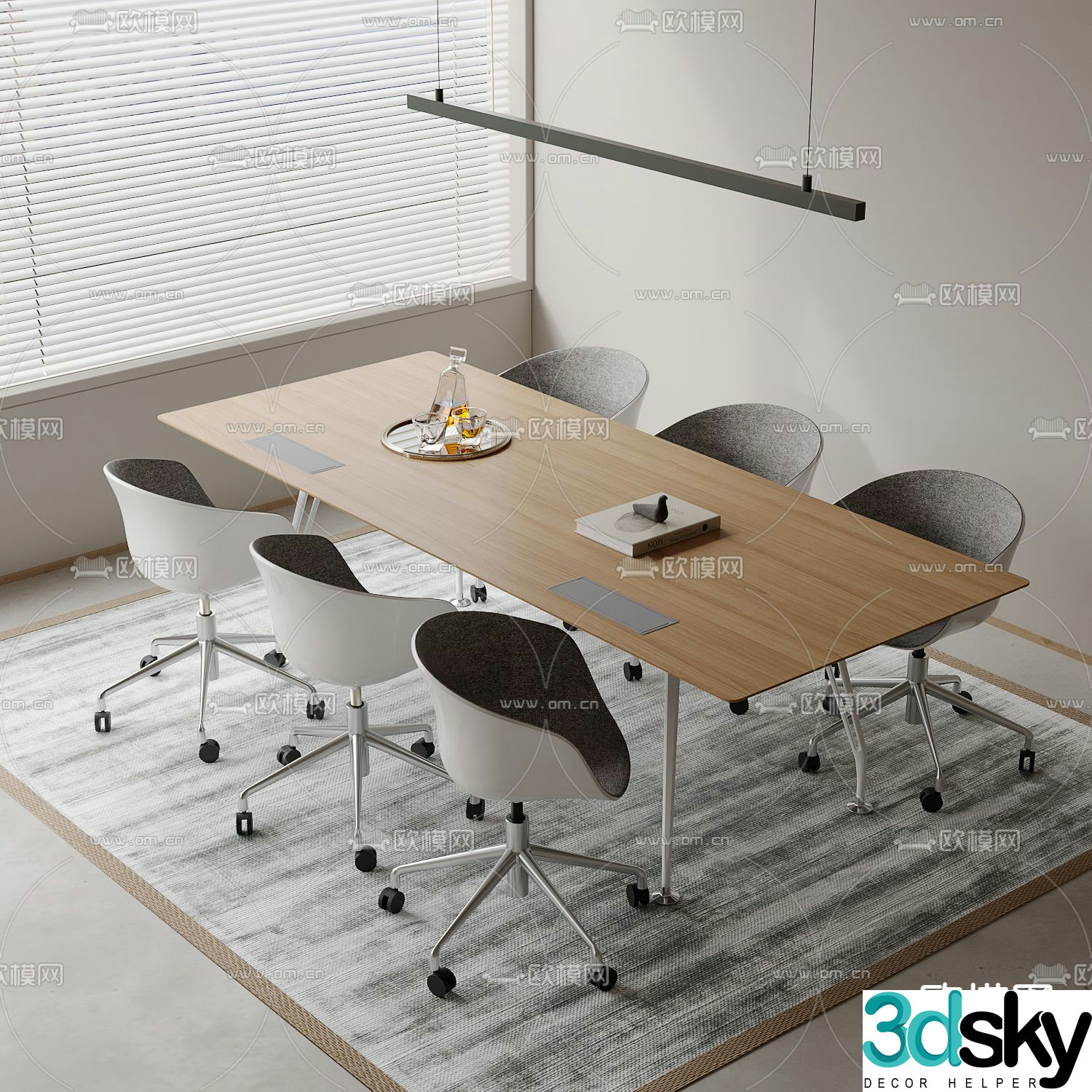 conference table conference table 3d model