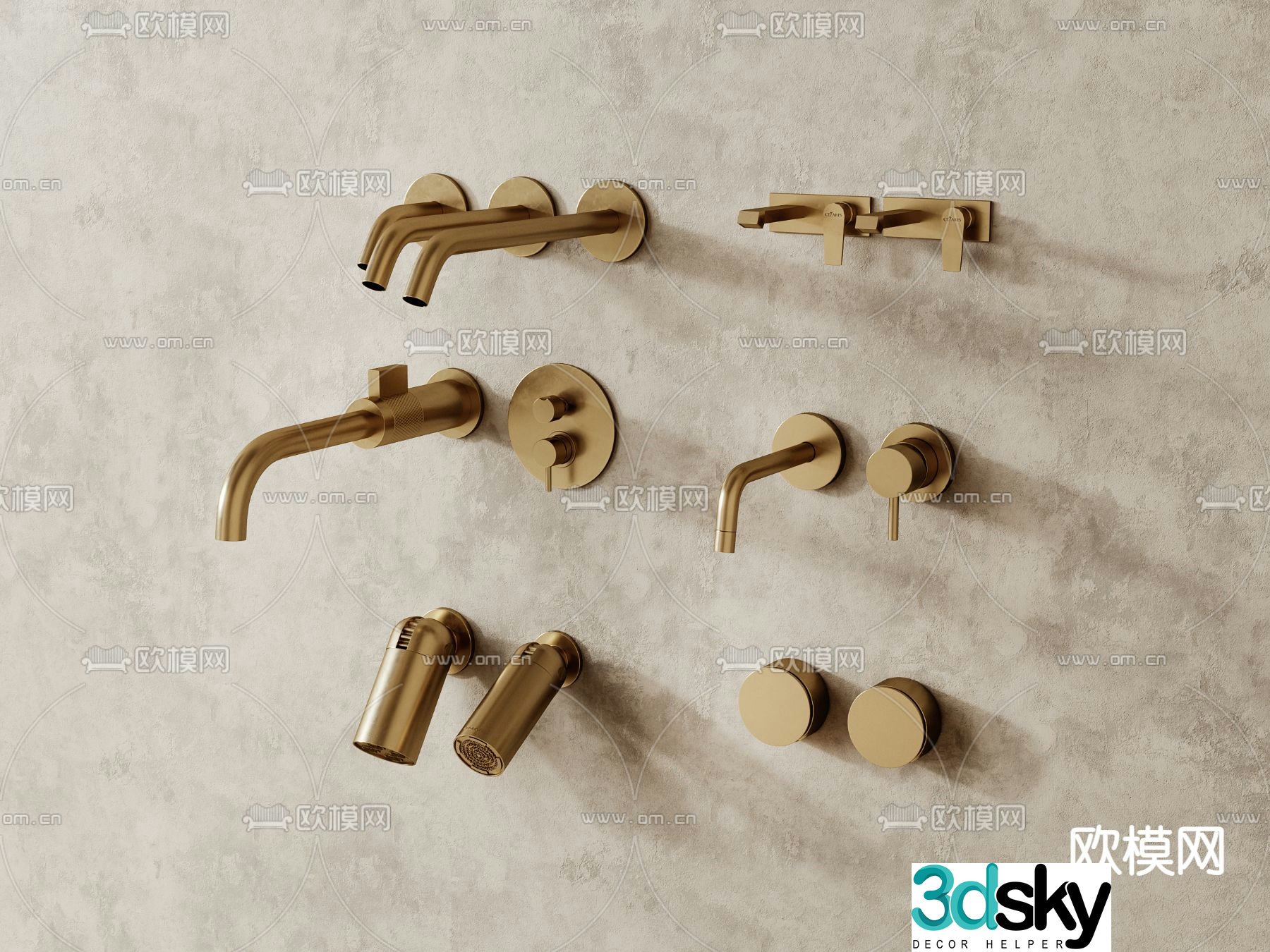 Faucet 3D model