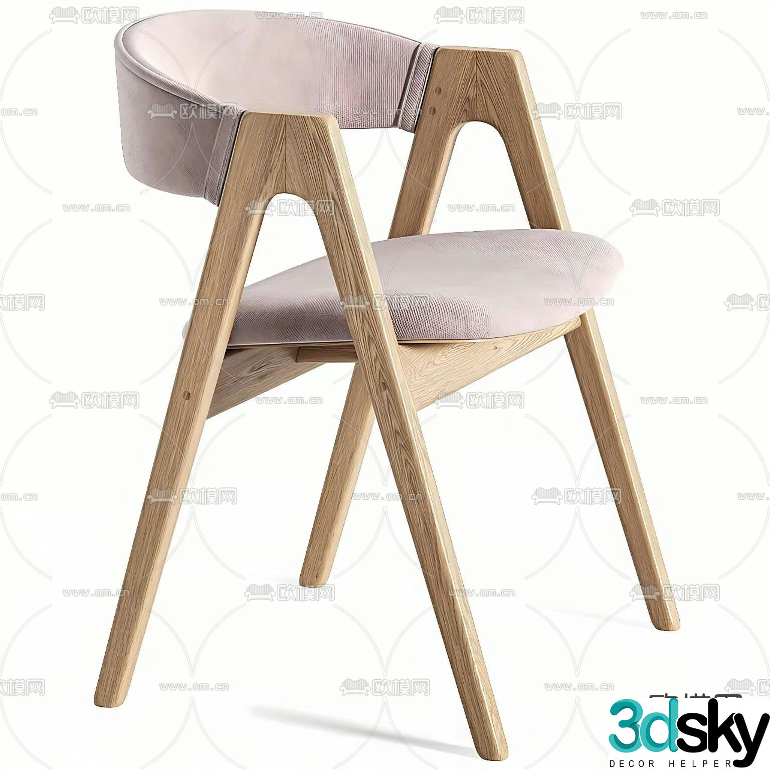 Seat single chair 3d model