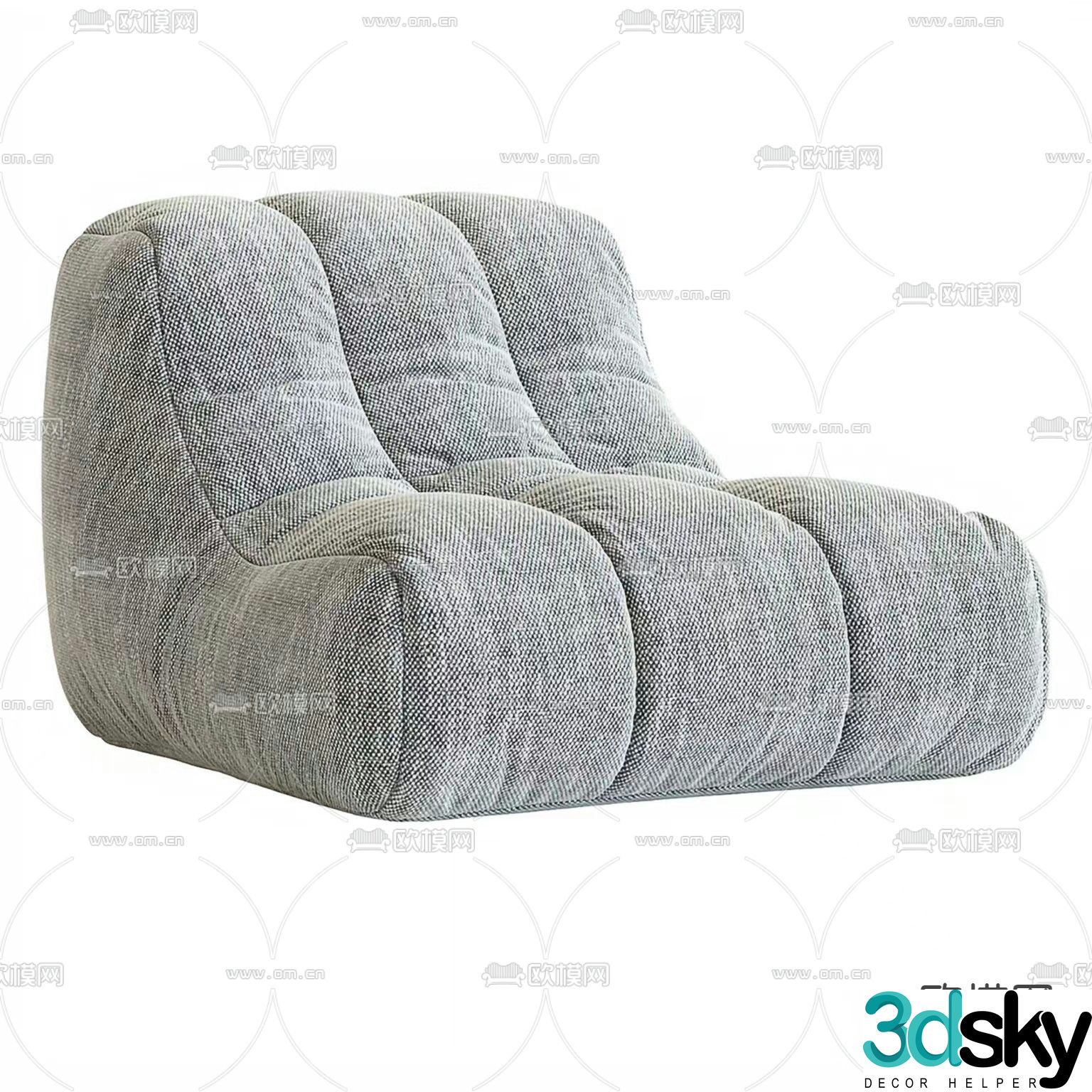 chair leisure chair 3d model