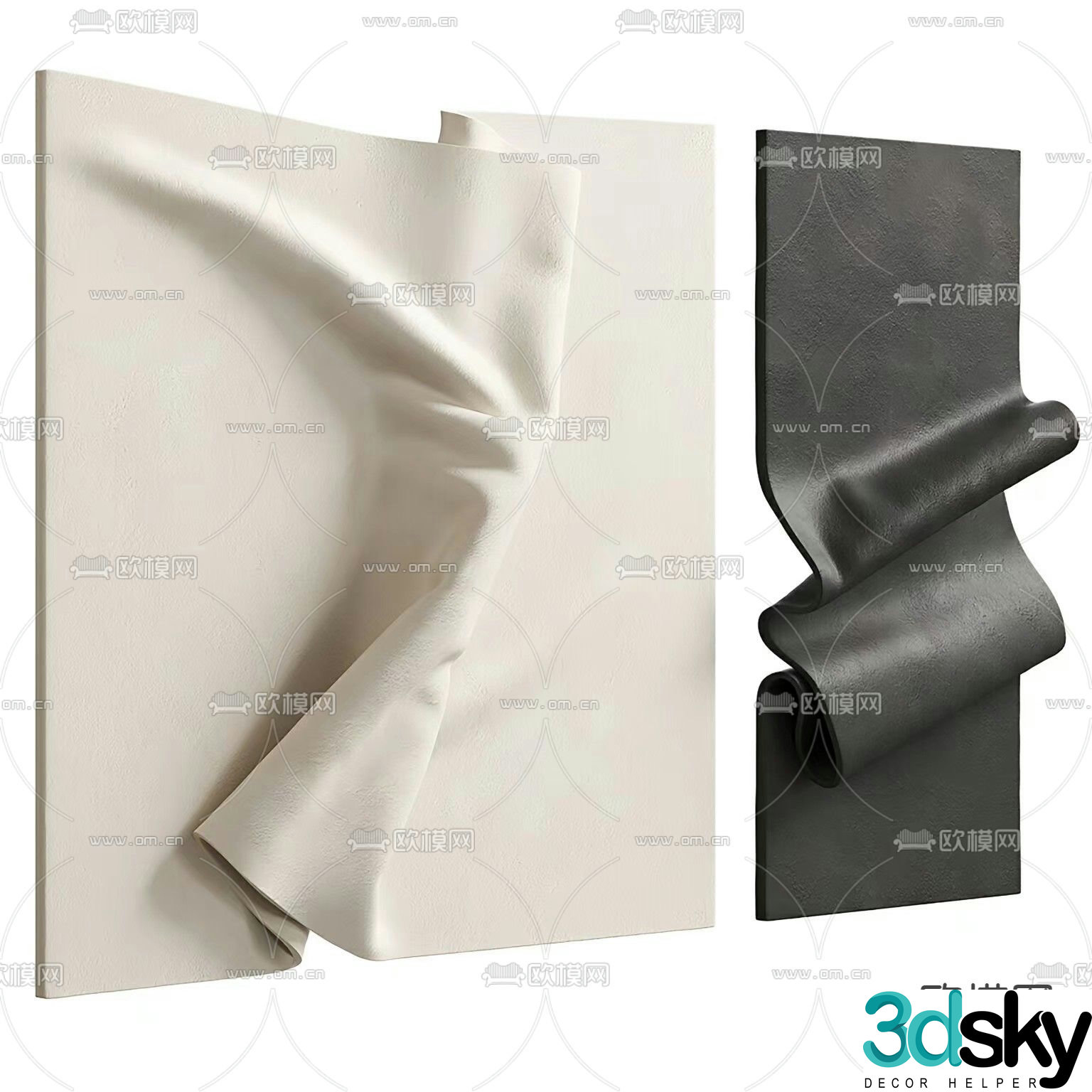 3DArt decorative painting 3D model