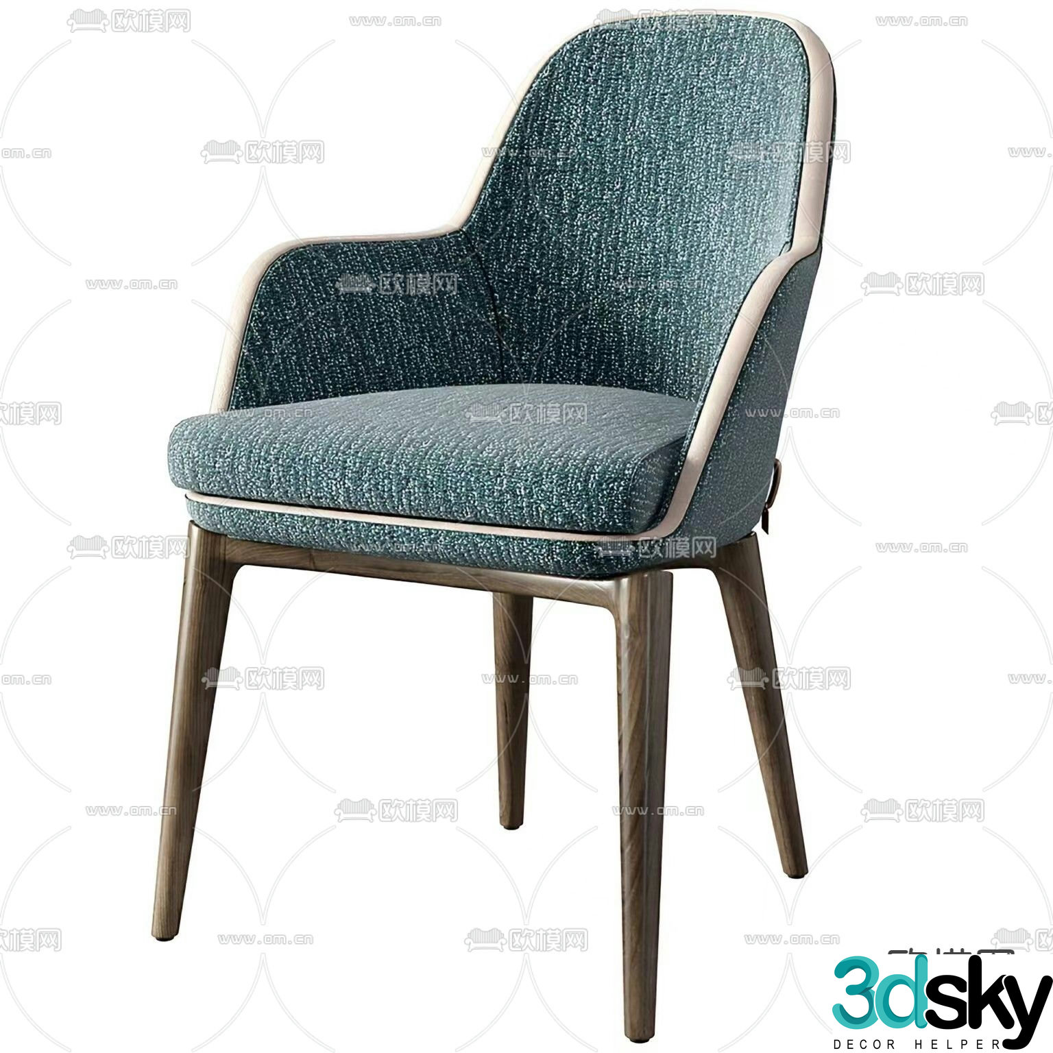 chair leisure chair 3d model