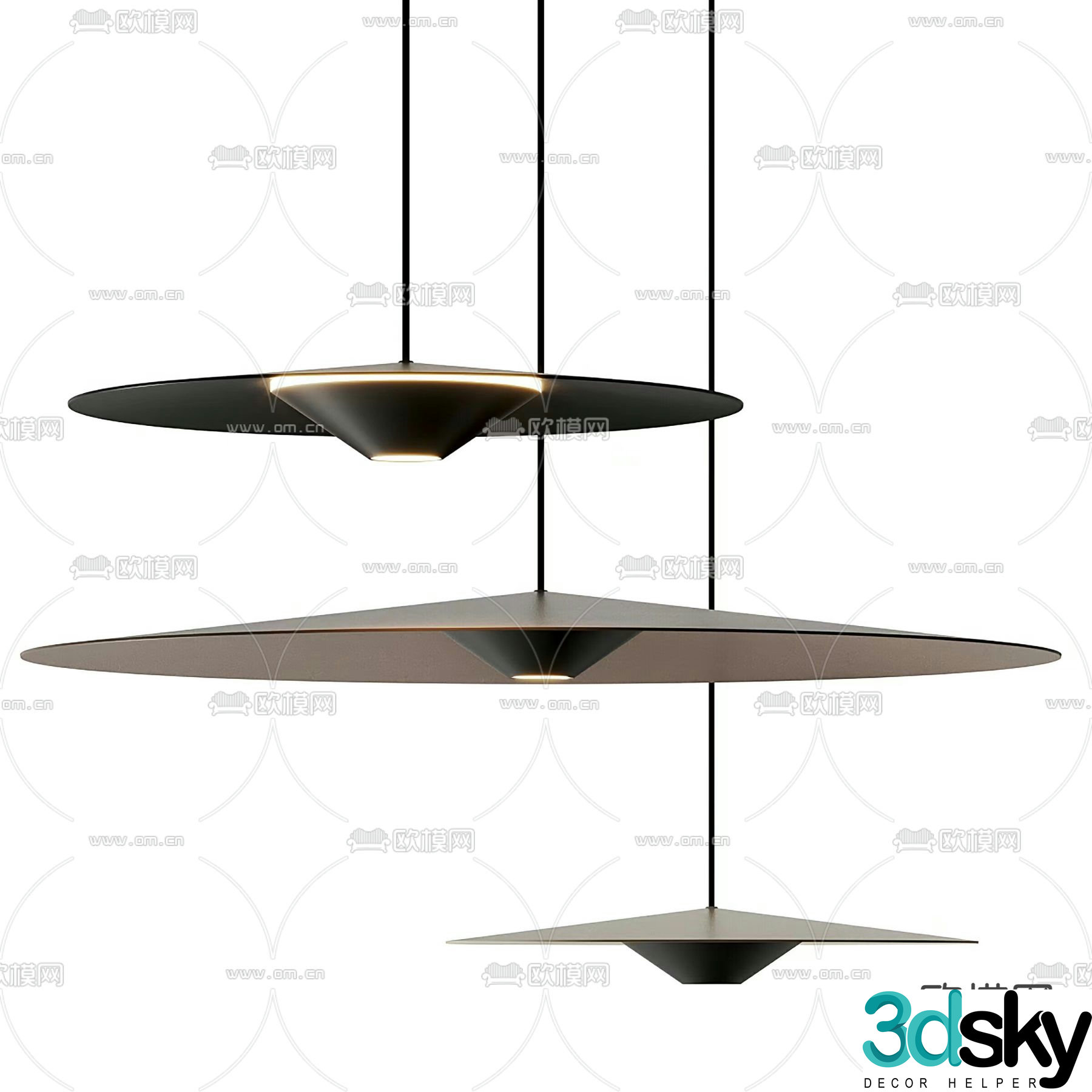 UFO chandelier UFO chandelier 3d model