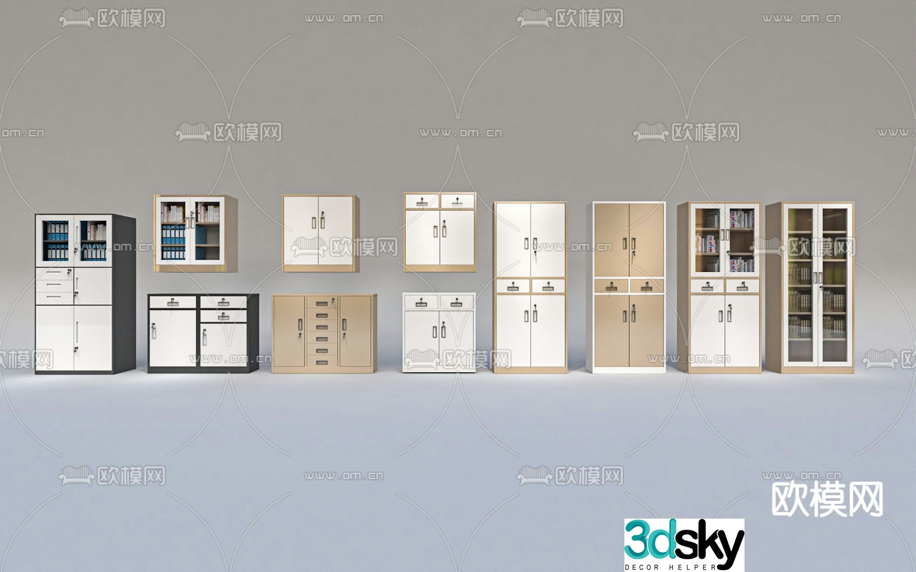 File cabinet file cabinet 3d model